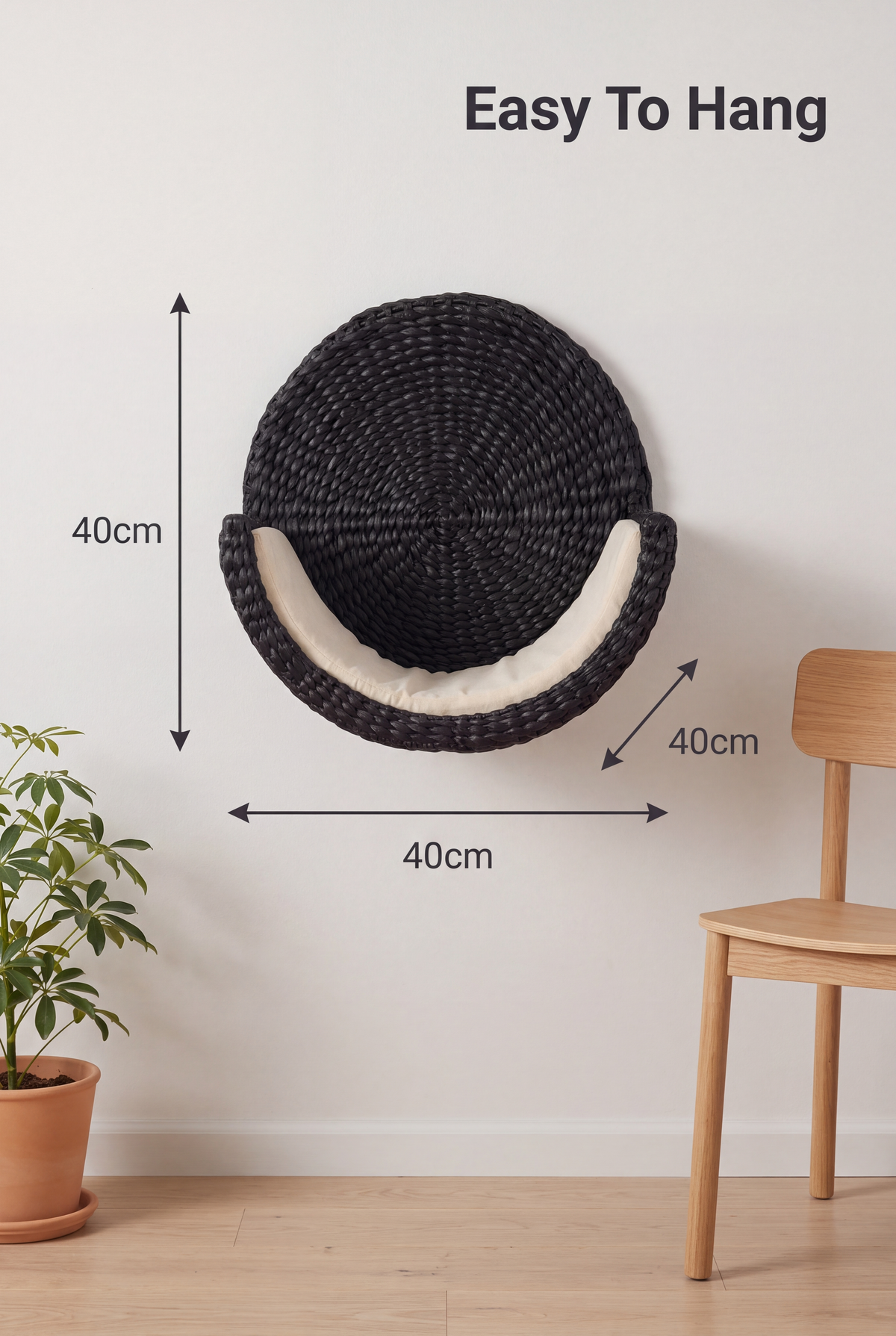 Nestwick - Handwoven Cat Bed
